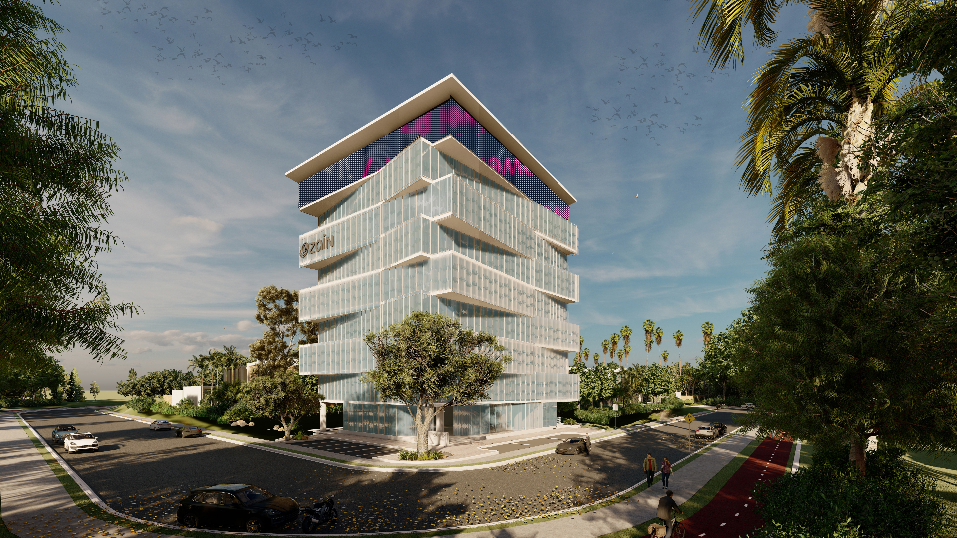 Zain Flagship Construction Kick Off