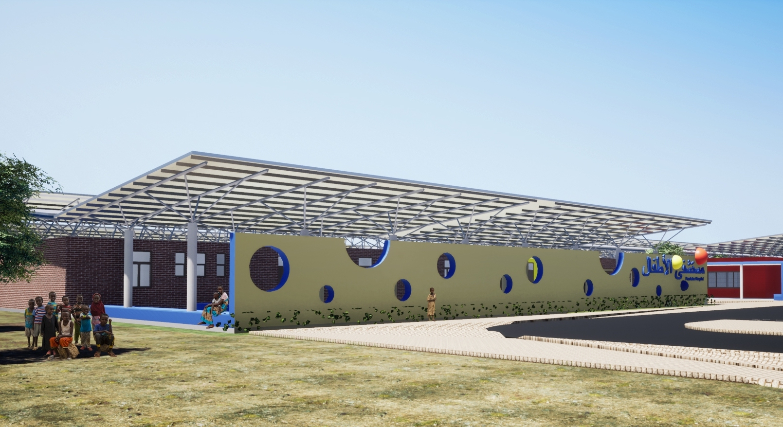 A Ray of Sunshine for the Children of Sudan      UNDP Health Citadel Paediatric Unit Kassala 